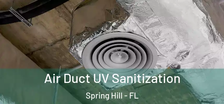  Air Duct UV Sanitization Spring Hill - FL
