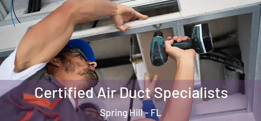 Certified Air Duct Specialists Spring Hill - FL