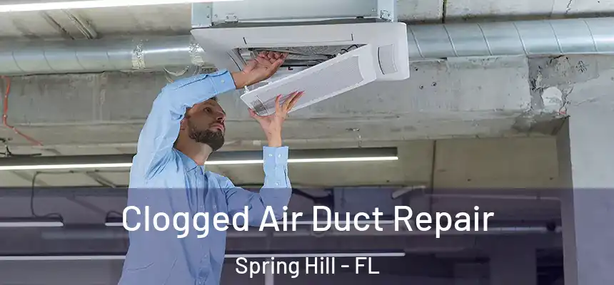 Clogged Air Duct Repair Spring Hill - FL