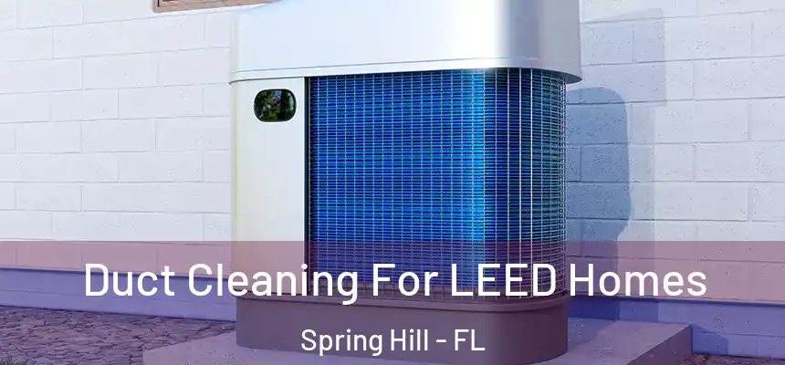  Duct Cleaning For LEED Homes Spring Hill - FL