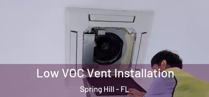  Low VOC Vent Installation Spring Hill - FL