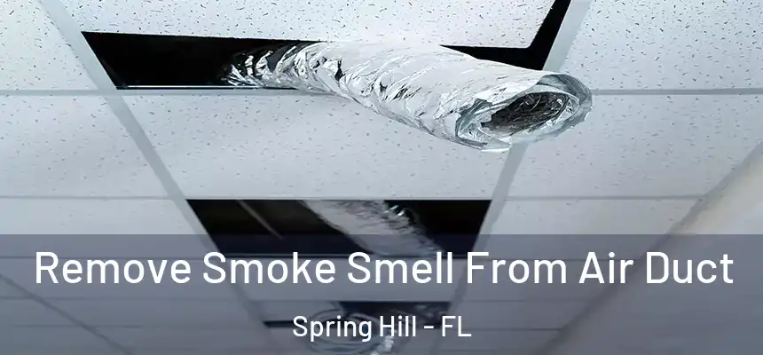  Remove Smoke Smell From Air Duct Spring Hill - FL